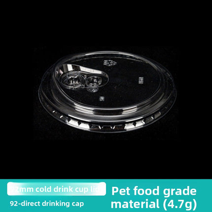 Disposable PET High Transparency Plastic Cup Milk Tea Beverage Coffee Cup Juice Beverage Cup Custom LOGO Cold Drink Cup