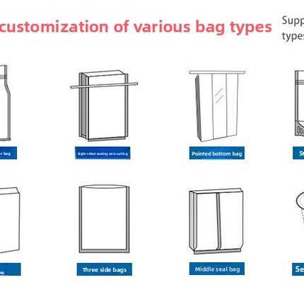 French Stick Bag French Bread Packaging Envelope Bag Long Caterpillar Bread Bag Baking Bag Oil-Proof Kraft Paper Bag