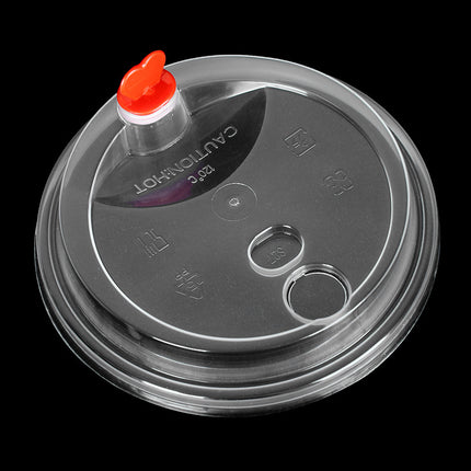 90 Caliber Black Injection Cup Disposable Milk Tea Cup Black Transparent Cup Thickened Plastic Cup Frosted Black Juice Cold Drink Cup