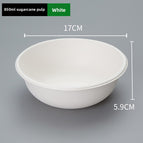 850ml white thickened bowl