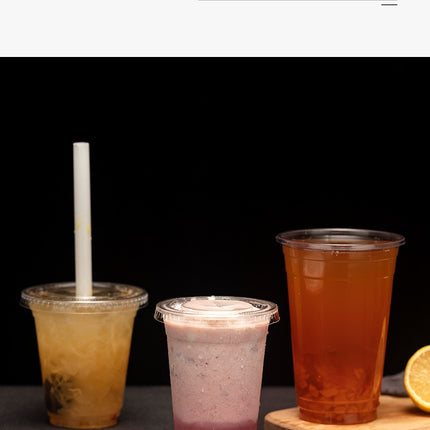 Disposable PET High Transparency Plastic Cup Milk Tea Beverage Coffee Cup Juice Beverage Cup Custom LOGO Cold Drink Cup