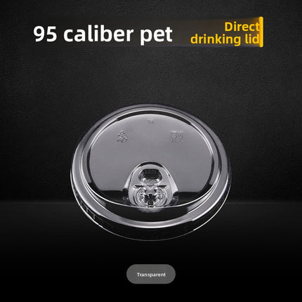 90 Caliber Disposable Blister Milk Tea Cup Plastic Cup 500ml700ml Resistant to Fall and Damage Can Be Made on Demand