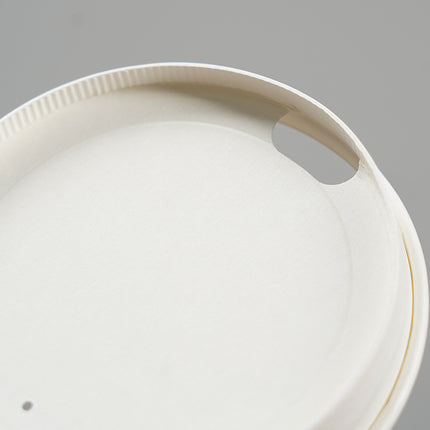 Source Manufacturer Disposable Paper Cup Lids, Logo Printable, 80-90mm Diameter Roll Top Lids, Sealing Lids, Coffee Cup Lids