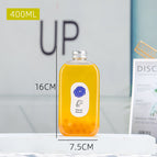 400ml flat bottle / 200 pieces