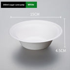 340ml white thickened bowl