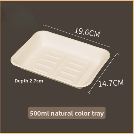 Disposable Plates Paper Plates Catering Food Grade Kindergarten Painting Dish Plates Biodegradable Household Barbecue Tableware Dinner Plates