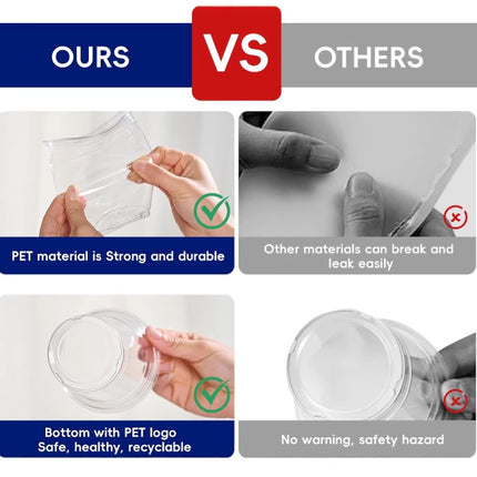 Disposable 360ml Milk Tea Cup 500ml Coffee Cup Cold Drink Party Straight Drinking Cup Packaged PET Cup