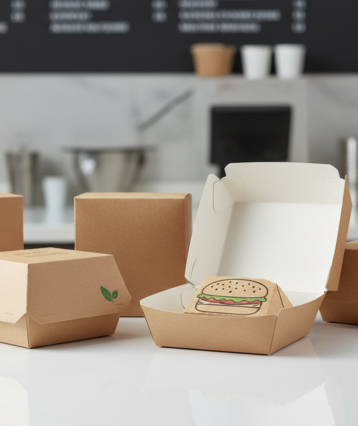 汉堡盒一次性