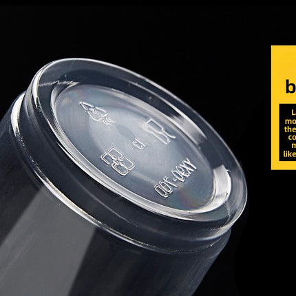 90 Caliber Disposable Blister Milk Tea Cup Plastic Cup 500ml700ml Resistant to Fall and Damage Can Be Made on Demand