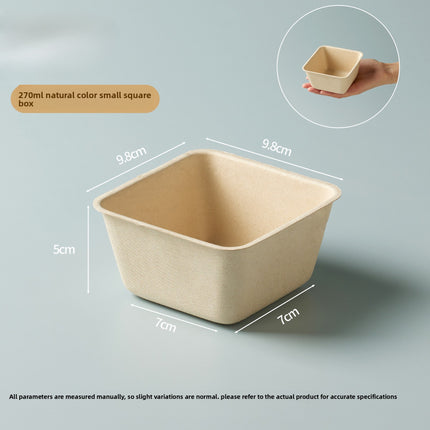 Disposable Internet Celebrity Handheld Chestnut Cup Croissant Ice Cream Paper Cup Shaved Ice Cup Biodegradable Ice Cream Dessert Bowl