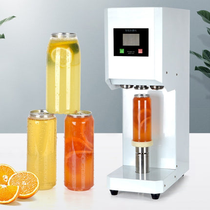 Can Sealing Machine Thickened PET Transparent Plastic Can Juice Beverage Bottle Disposable Milk Tea Cup with Aluminum Lid