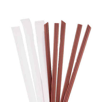 Biodegradable PLA Disposable Coffee Stirring Stick Three-Hole Tube Single Piece Individually Packaged Food-Grade Biodegradable Straw
