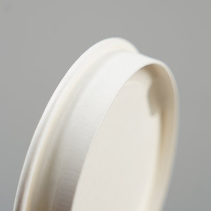 Source Manufacturer Disposable Paper Cup Lids, Logo Printable, 80-90mm Diameter Roll Top Lids, Sealing Lids, Coffee Cup Lids