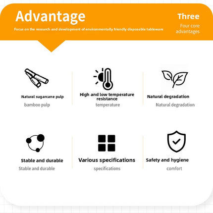 Disposable Paper Pulp Knife Fork Spoon Food Grade Hardened Cake Fork Western Dessert Tableware Eco-friendly Biodegradable Three-piece Set