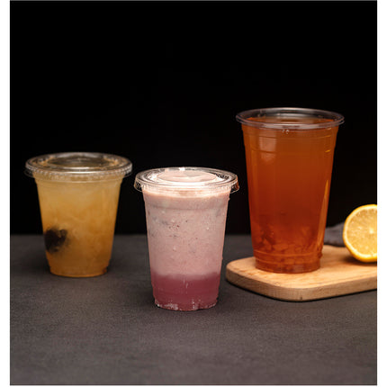 Disposable PET High Transparency Plastic Cup Milk Tea Beverage Coffee Cup Juice Beverage Cup Custom LOGO Cold Drink Cup