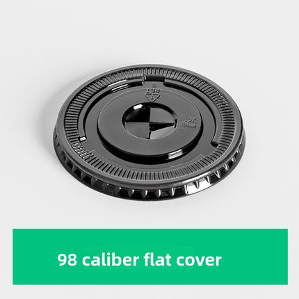 Black Milk Tea Cup Disposable Milk Tea Cup PET Milk Tea Cup Coffee Cup Cold Drink Cup Plastic Cup Black Transparent Cup