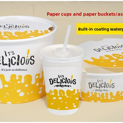 No-Fold Hamburger Box French Fries Chicken Nuggets Chicken Wings Chicken Fillet Chicken Chunks Snack Platter Korean Fried Chicken Takeout Packing Boat Box