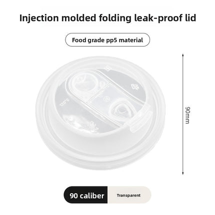 Disposable Cup Lid Coffee Multi-Functional Paper Cup Lid Colorful 90mm Diameter Milk Tea Cup Lid Direct Drinking Foldable Lid Injection Molded Lid
