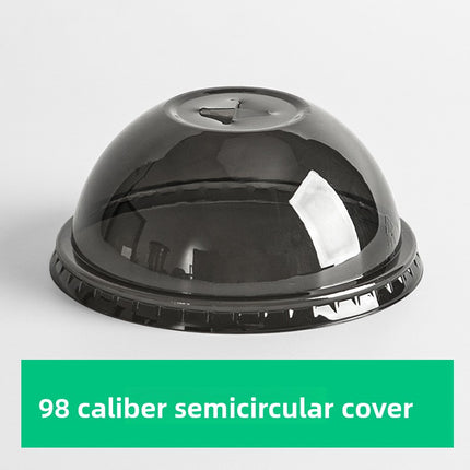 Black Milk Tea Cup Disposable Milk Tea Cup PET Milk Tea Cup Coffee Cup Cold Drink Cup Plastic Cup Black Transparent Cup