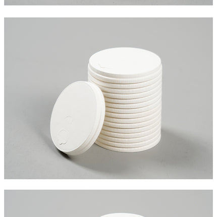 Source Manufacturer Disposable Paper Cup Lids, Logo Printable, 80-90mm Diameter Roll Top Lids, Sealing Lids, Coffee Cup Lids