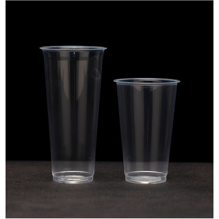 Disposable PET High Transparency Plastic Cup Milk Tea Beverage Coffee Cup Juice Beverage Cup Custom LOGO Cold Drink Cup