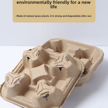 Disposable Coffee Cup Holder Milk Tea Cup Holder Cup Stand Paper Tea Tray Beverage Takeaway Holder