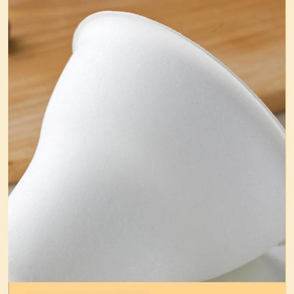 Disposable Internet Celebrity Handheld Chestnut Cup Croissant Ice Cream Paper Cup Shaved Ice Cup Biodegradable Ice Cream Dessert Bowl