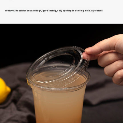 Disposable PET High Transparency Plastic Cup Milk Tea Beverage Coffee Cup Juice Beverage Cup Custom LOGO Cold Drink Cup